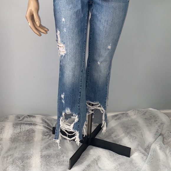 NWT Chelsea & Violet Destroyed Jeans Size 1 (25 in waist) - Picture 2 of 4